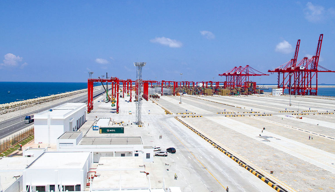 斯里蘭卡科倫坡南港集裝箱碼頭工程