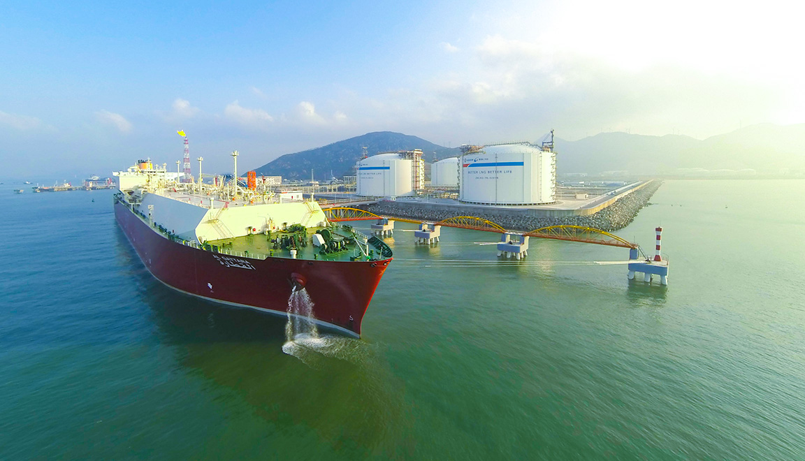 珠海LNG站線項目港口工程
